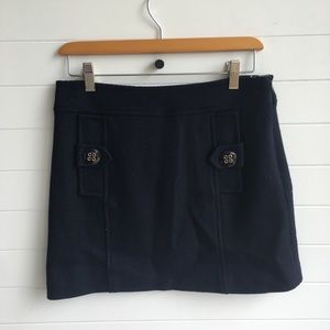 [Milly New York] NEW Vintage Button Wool Skirt NOS
